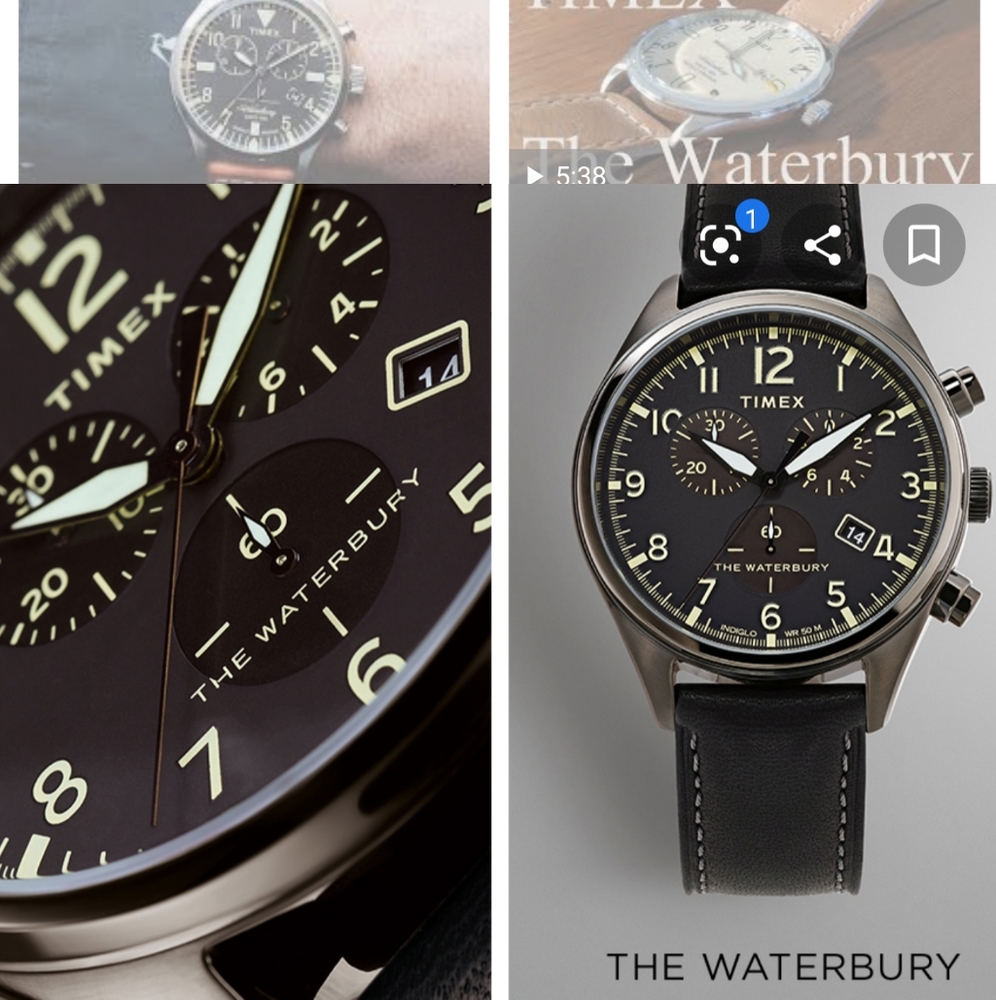 Timex Watch Black